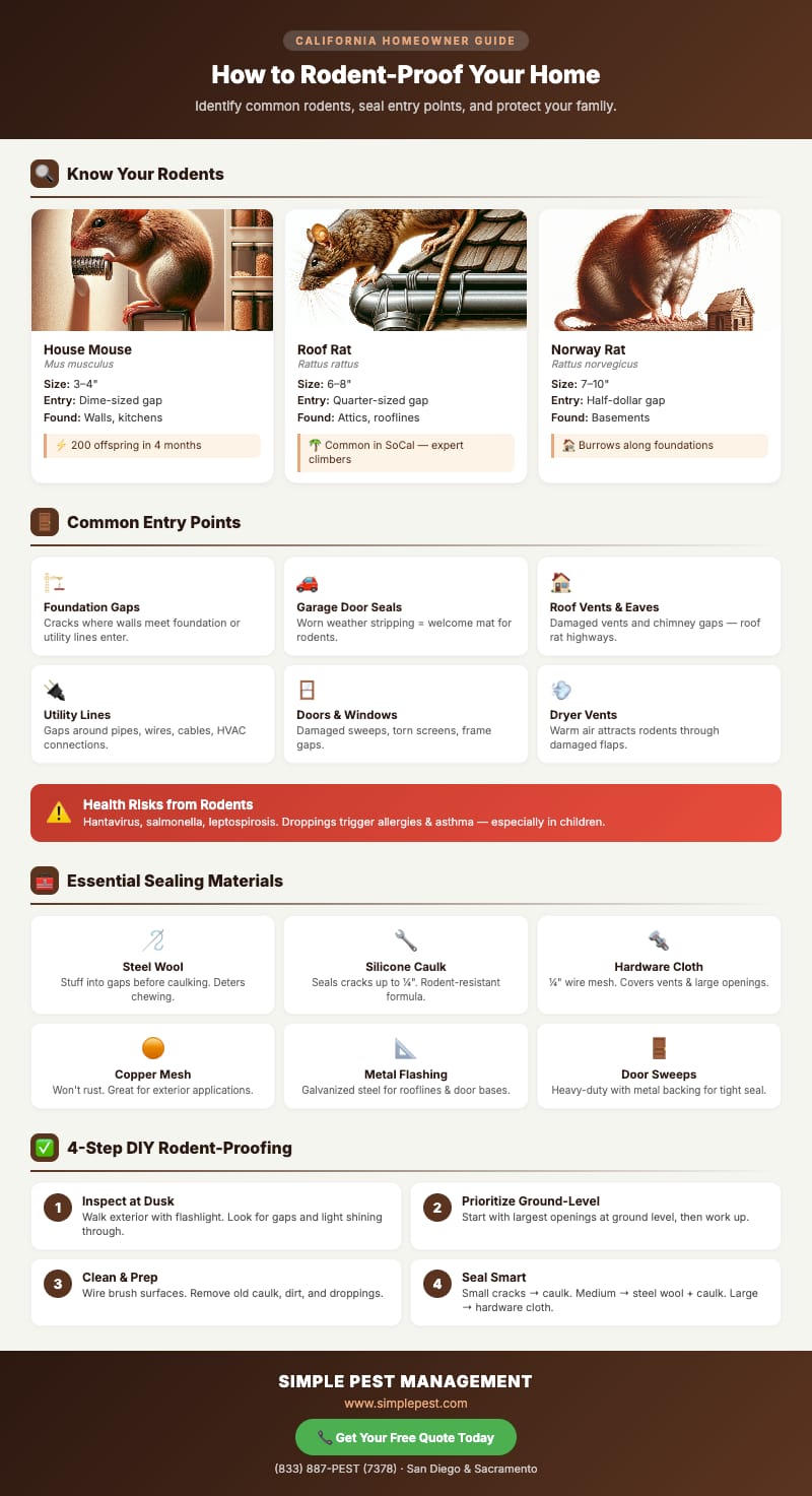 Guide to rodent-proofing your home