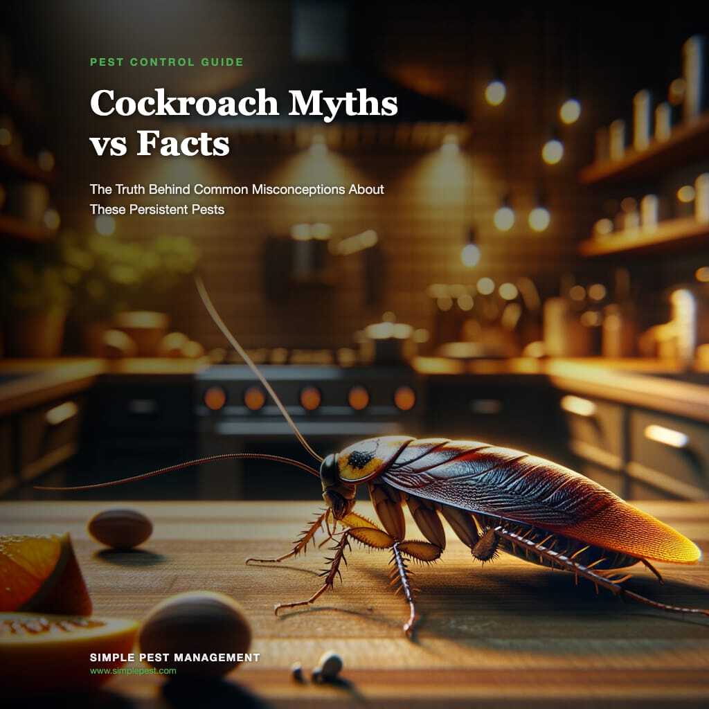 Cockroach myths versus facts guide