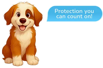 teddy, chief bedbug officer saying "protection you can count on!"