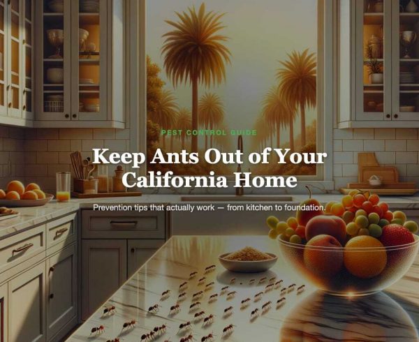 Kitchen with ants and prevention tips
